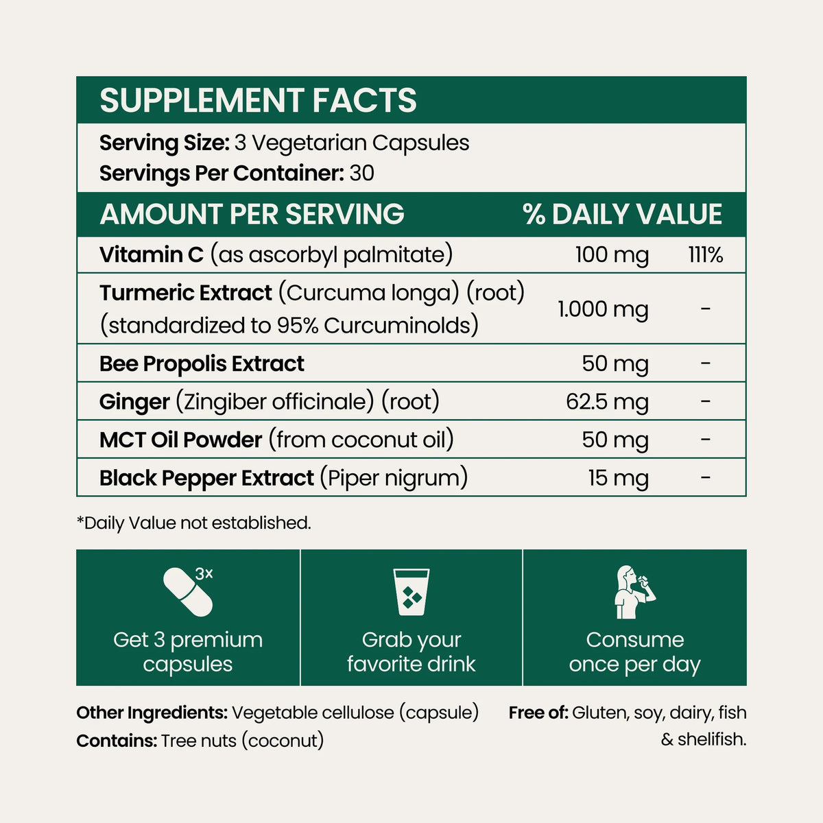 Move More Comfortably with Turmeric Curcumin (1,000mg)